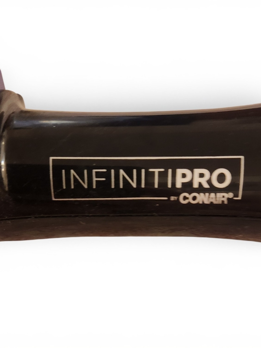Conair InfinitiPro 2-in-1 Hot Air Styling Brush - Black/Purple - Picture 2 of 4